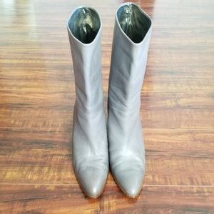 Vintage Gray Joan & David Couture mid calf boots, size 9
